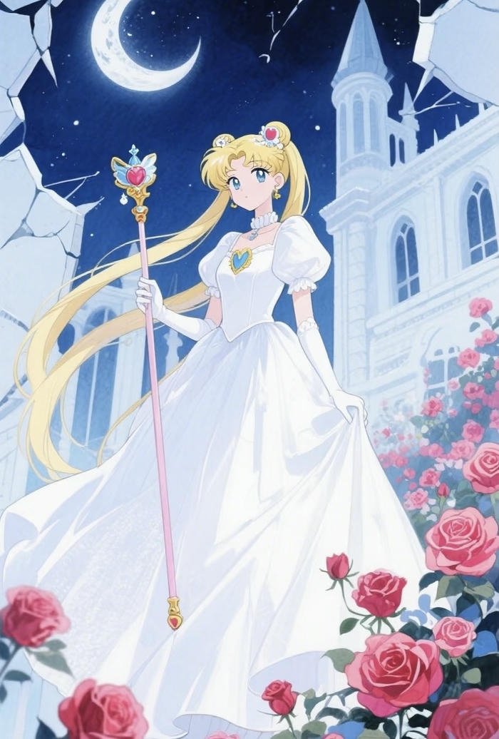 khí chất công chúa quyền năng anime