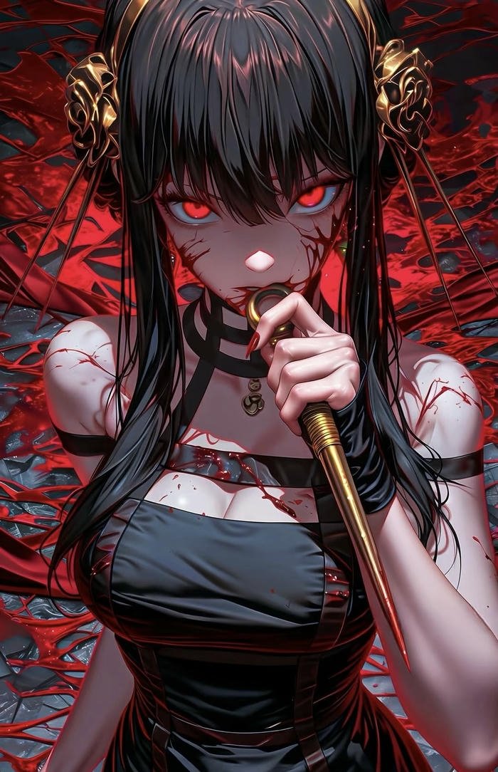 không khí anime tối tăm huyền ảo