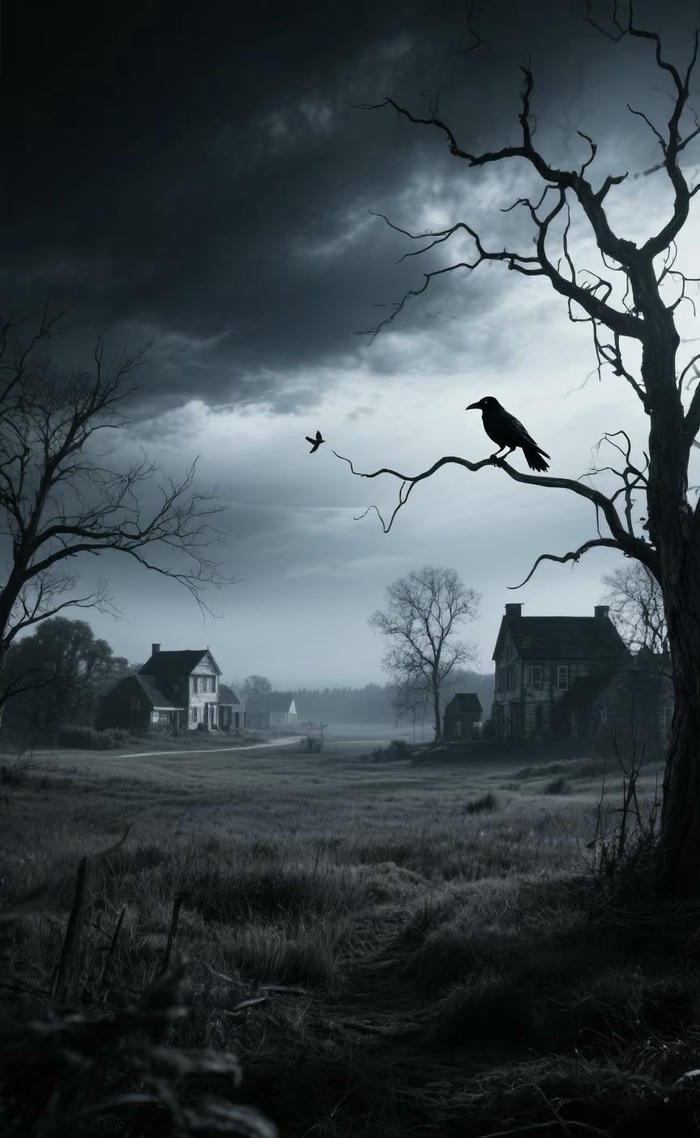 khung anime không gian ma mị