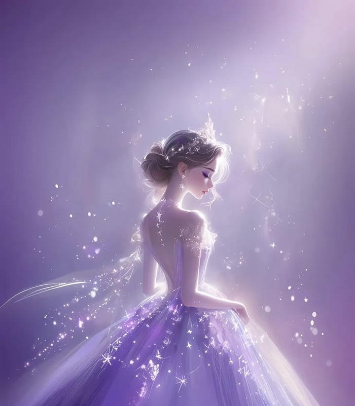 khung cảnh công chúa kỳ ảo anime