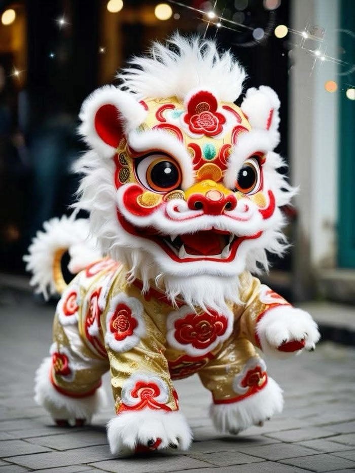 lân phong thủy mang năng lượng tốt