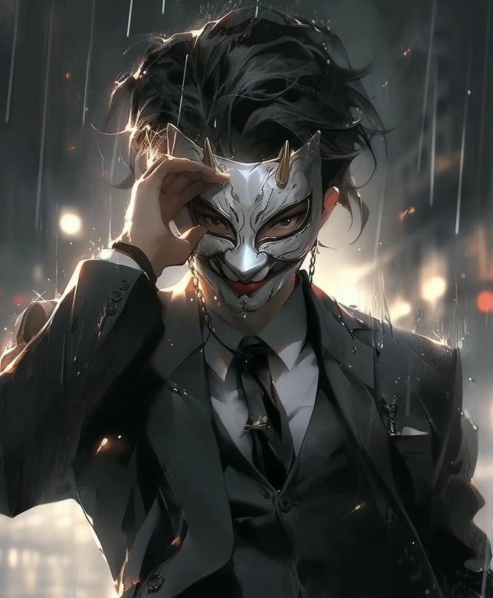 mặt nạ hacker phong cách