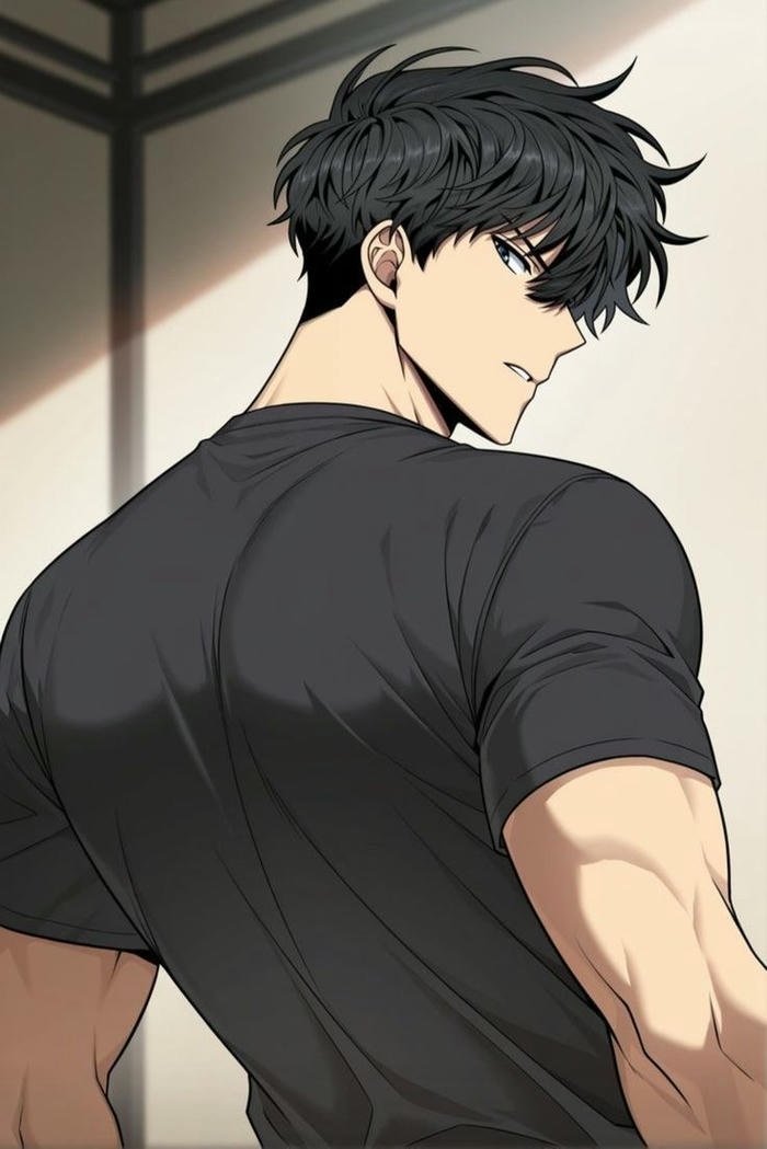 mẫu ảnh anime nam lạnh lùng ngầu mang hình tượng trưởng thành