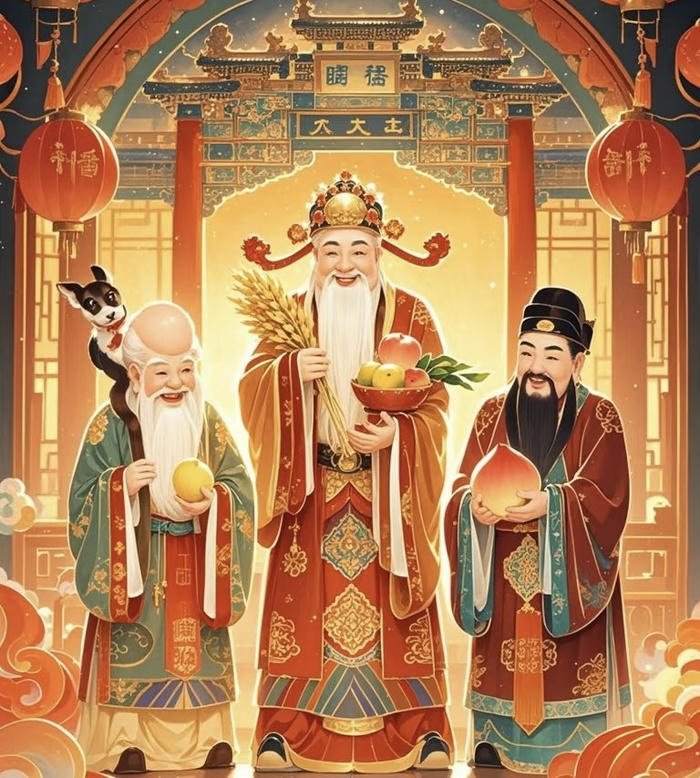 mẫu hình phúc lộc thọ tinh tế