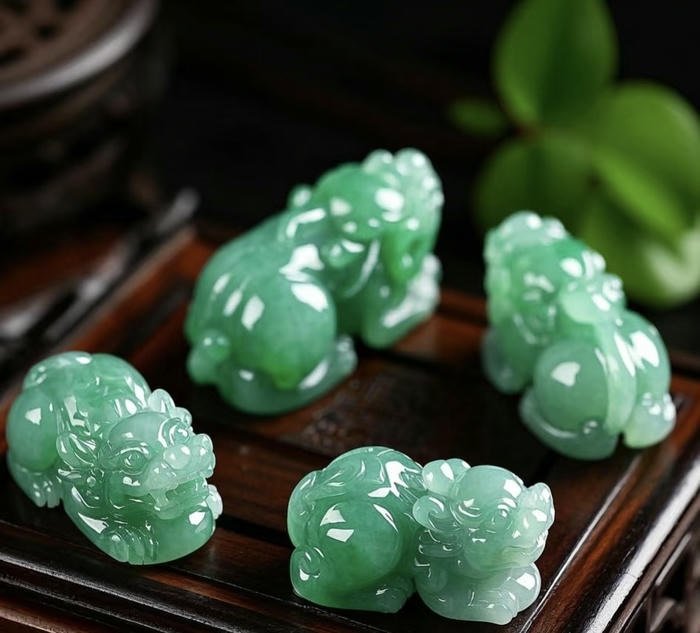 mẫu lục bảo thu hút tài khí