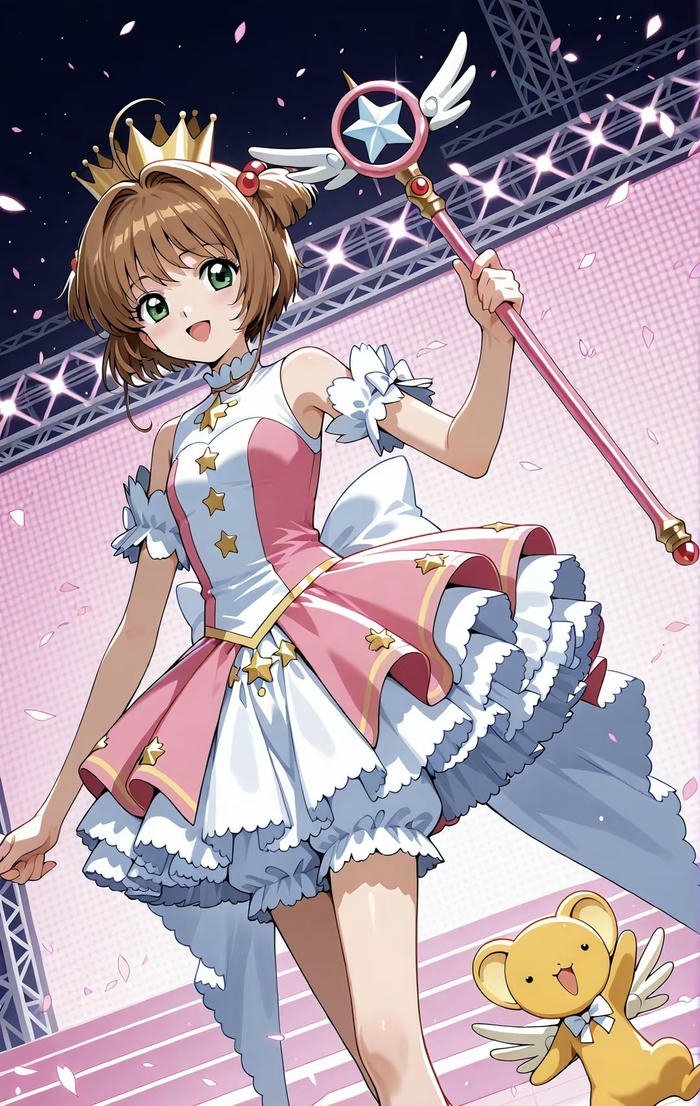 màu sắc công chúa thần chú anime