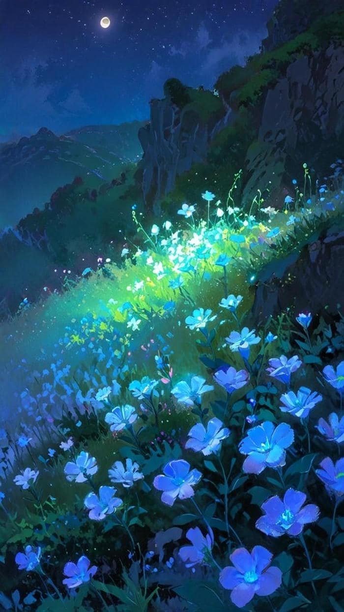 nền hoa dại vintage đẹp