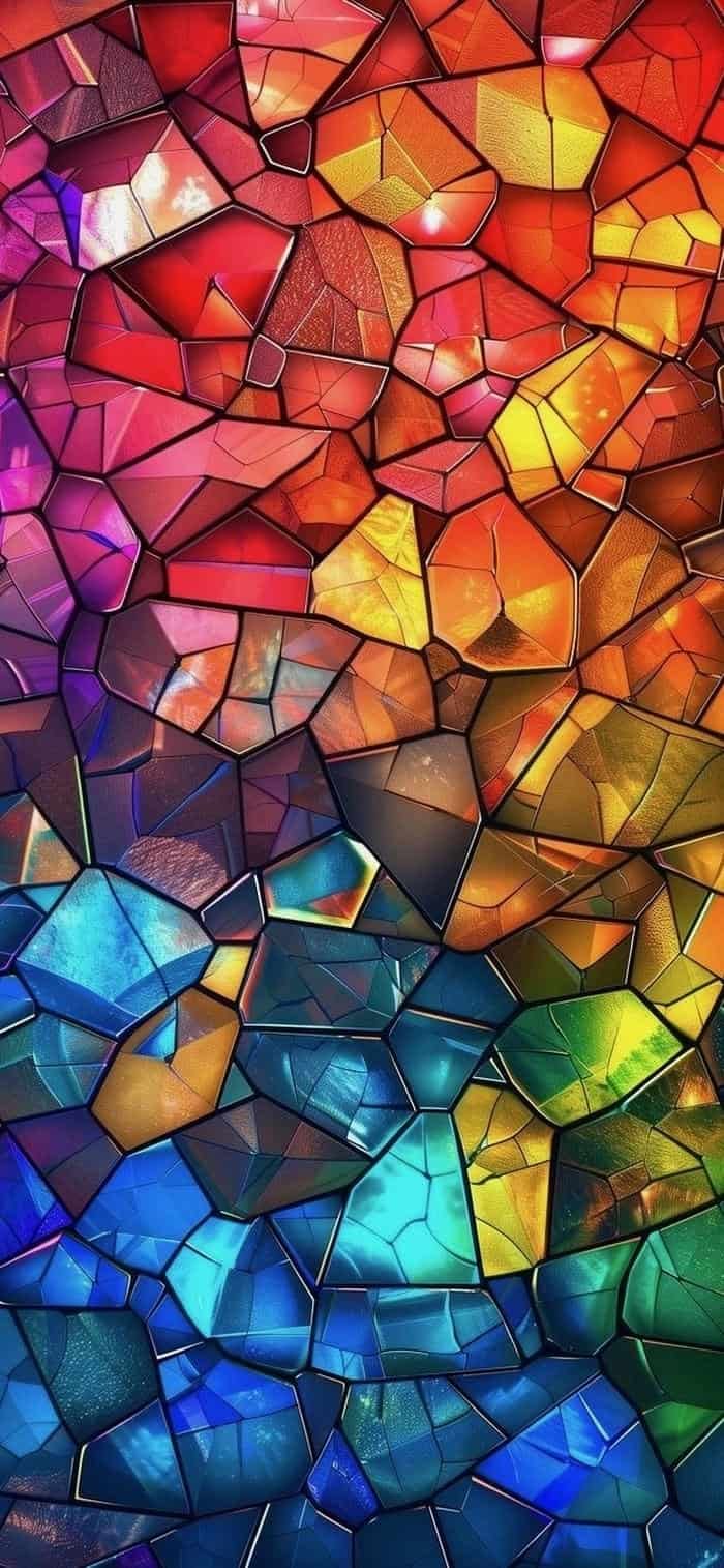 nền họa tiết mosaic gam màu sống động(1)