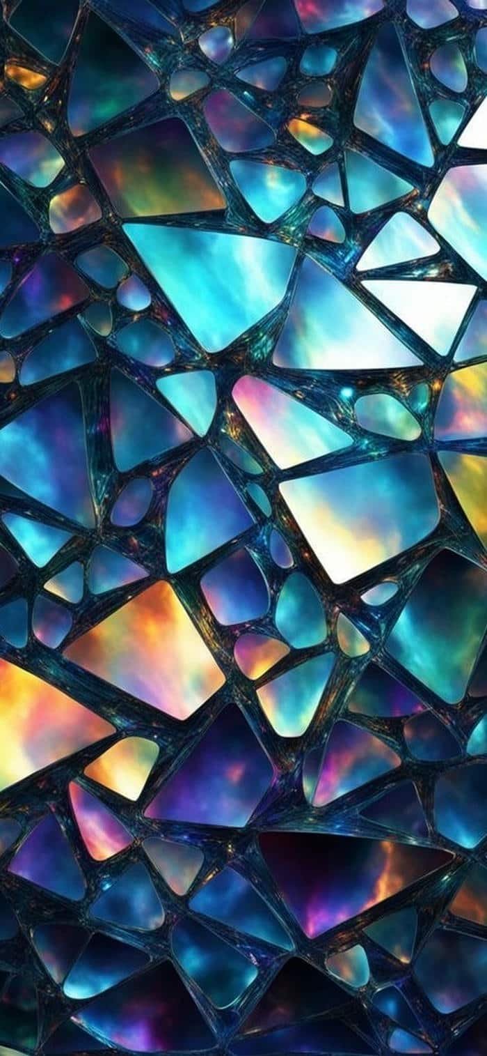 nền họa tiết mosaic lấp lánh