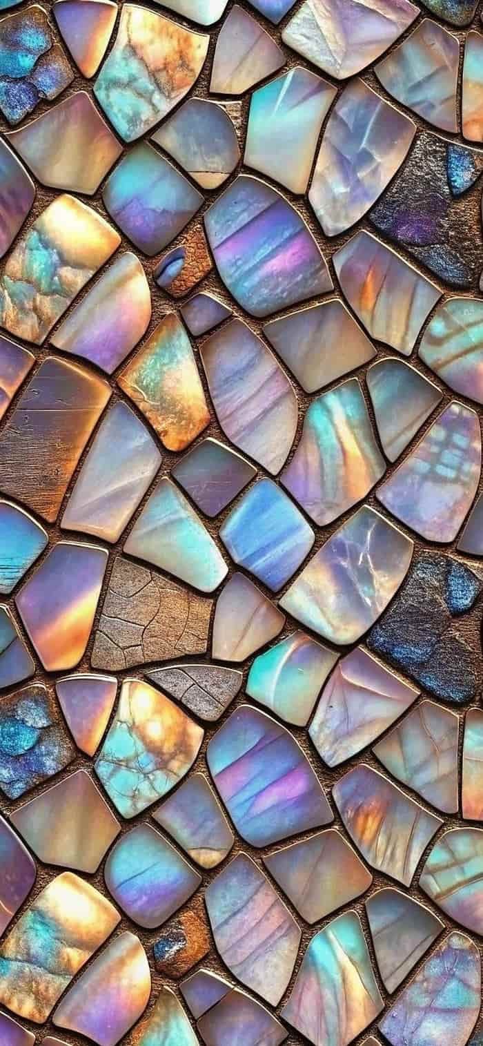 nền họa tiết mosaic màu trang trí đẹp