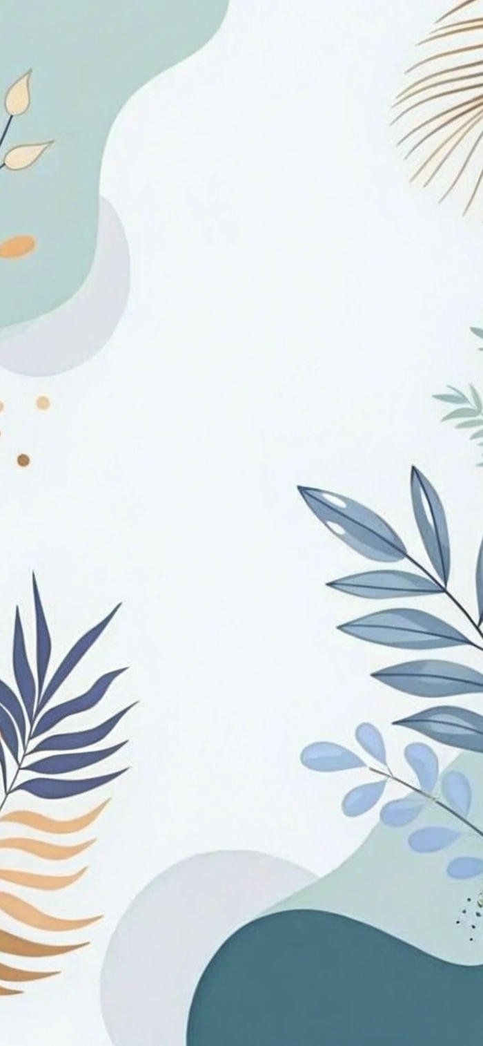 nền phong cách boho art nhẹ nhàng