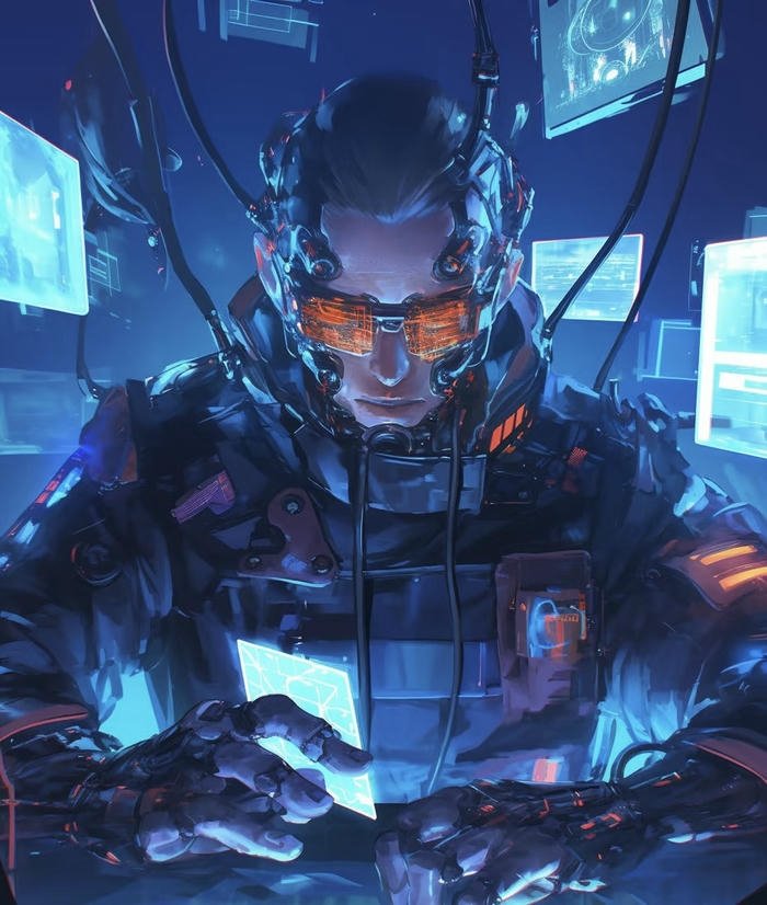 nét dữ dội mặt nạ hacker