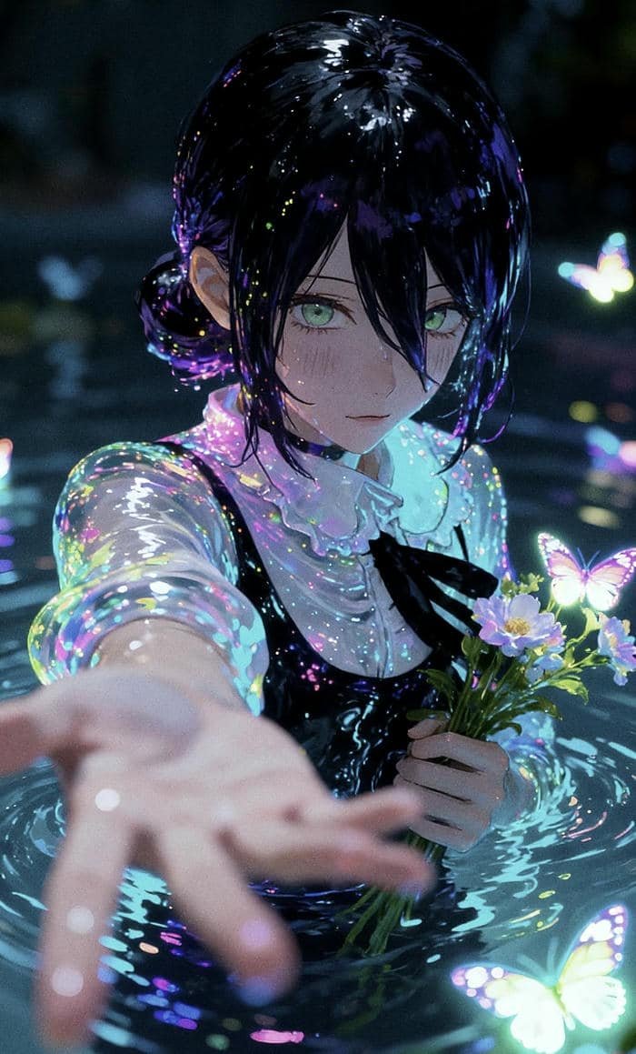 nghệ thuật số anime hiện đại đẹp