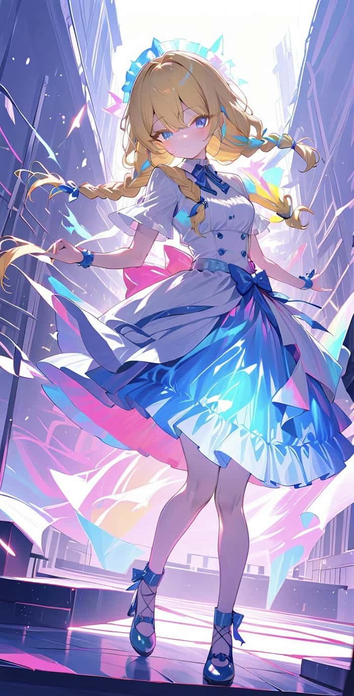 nghệ thuật số anime tinh tế