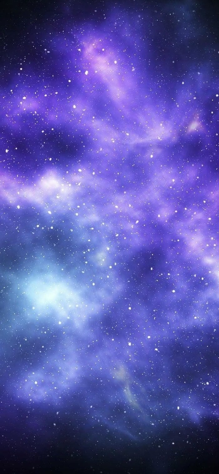 những ảnh nền galaxy tím xanh cực đẹp