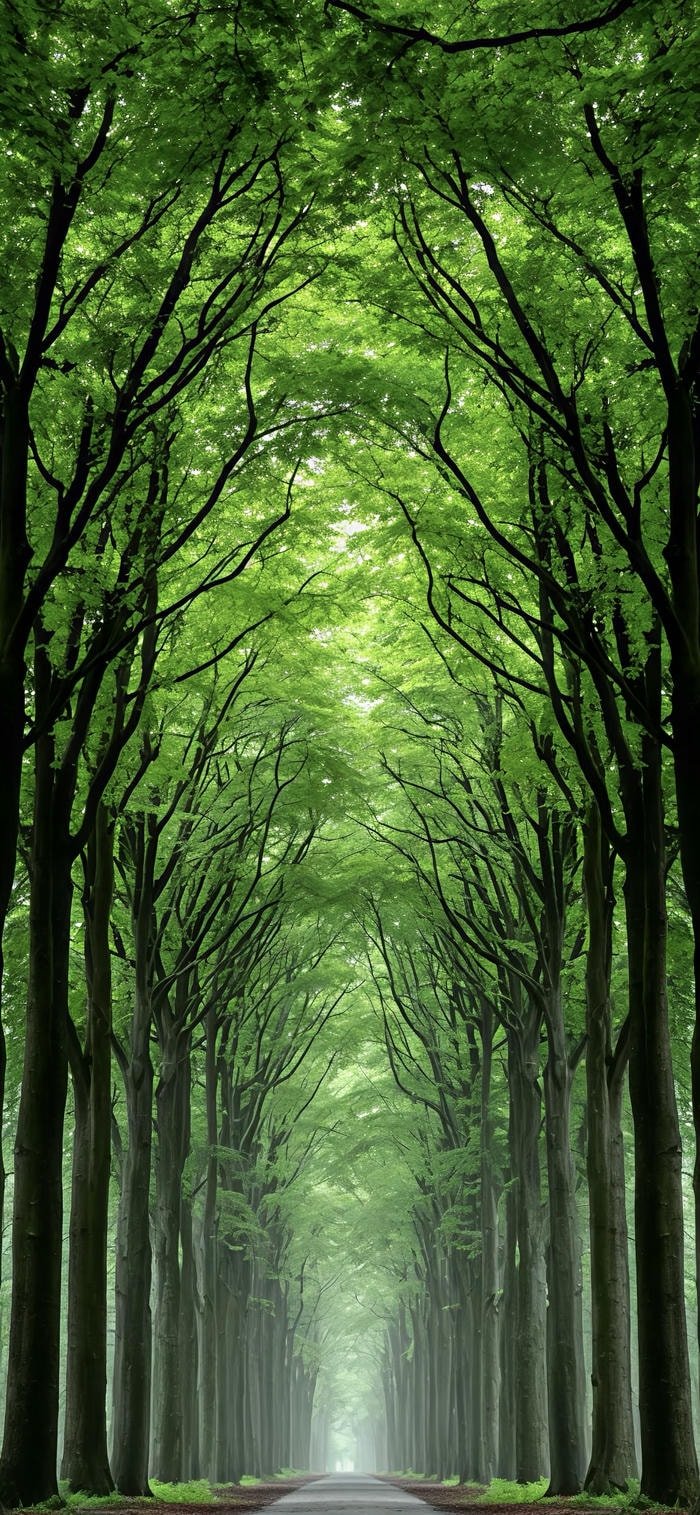 những hình nền lá xanh rừng cây