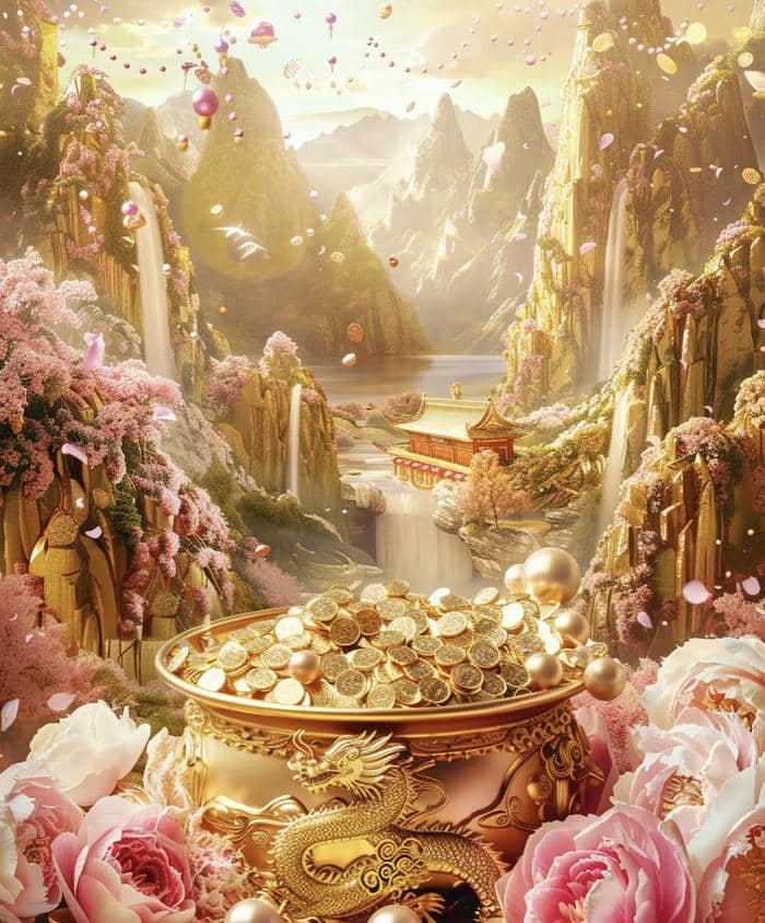 nước chảy tài lộc phong thuỷ nhẹ mắt