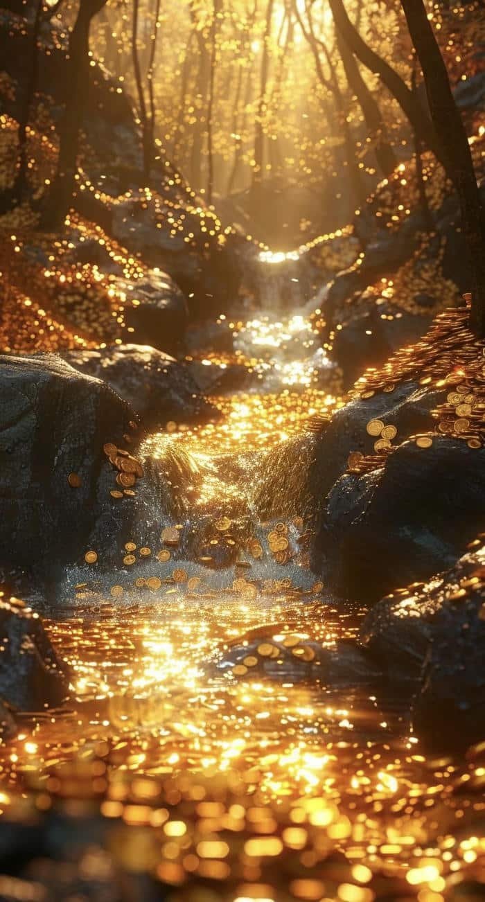 nước chảy tài lộc phong thuỷ tài vận