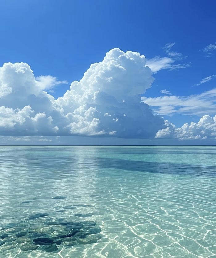 nước hồ mang lại bình an