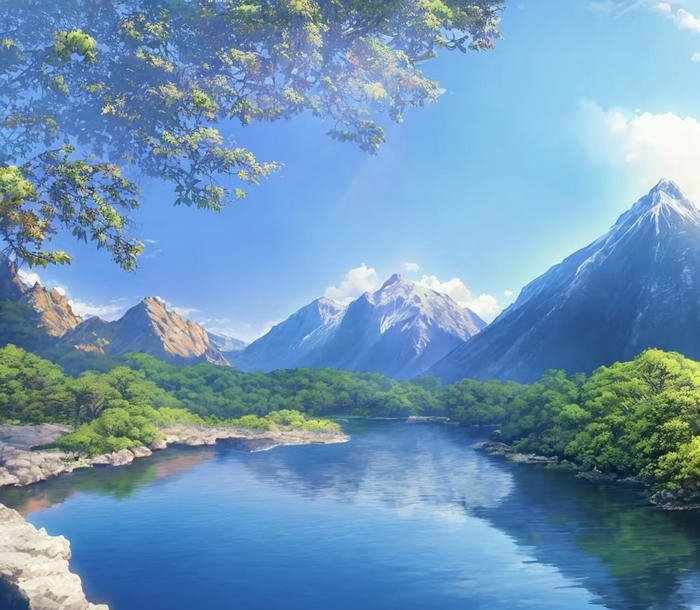 nước hồ mang năng lượng tốt