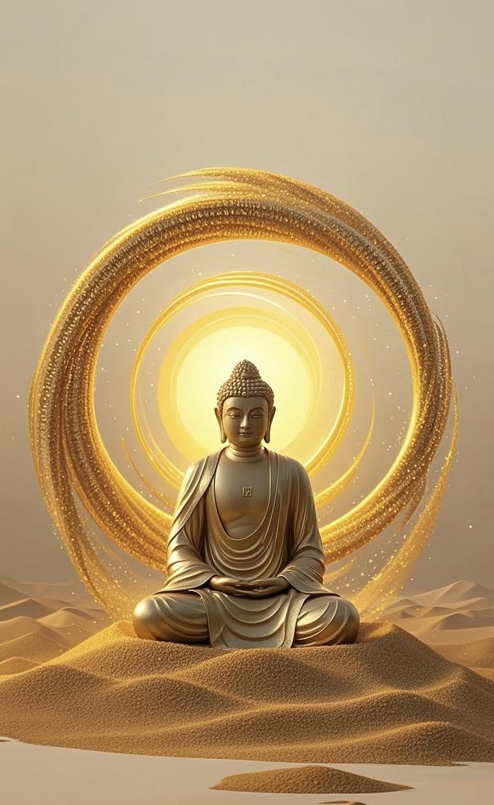 phật thiền phong thủy mang minh tuệ