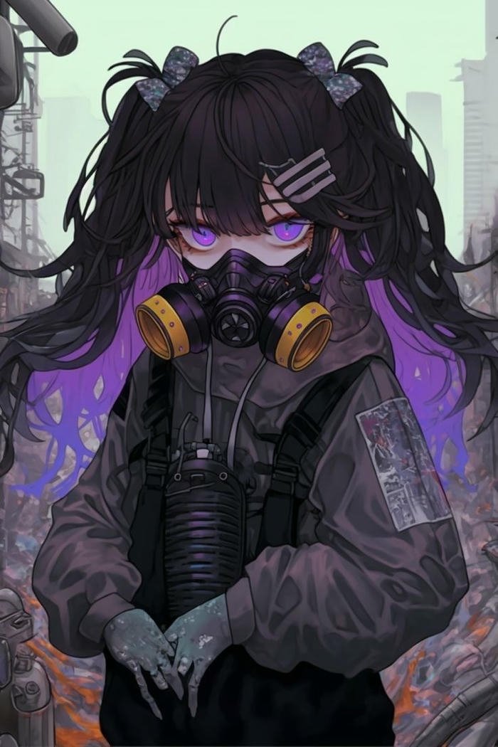 phong cách cyberpunk đầy sáng tạo