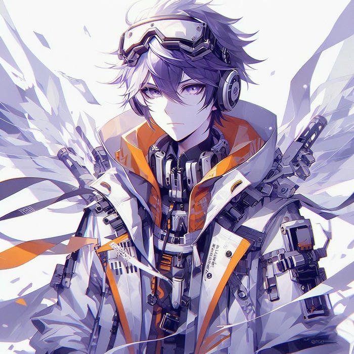 phong cách cyberpunk dùng làm avatar