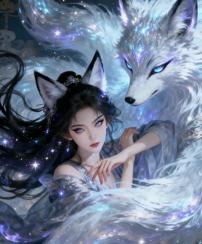 phong cách huyền bí anime ma mị