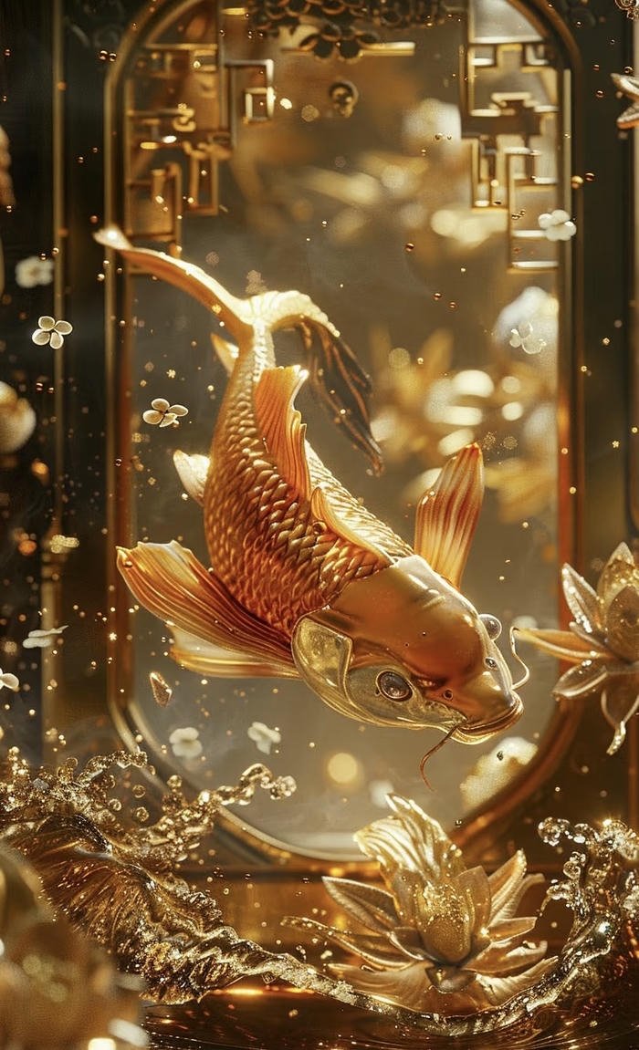 phong thủy cá chép vàng ý nghĩa may mắn