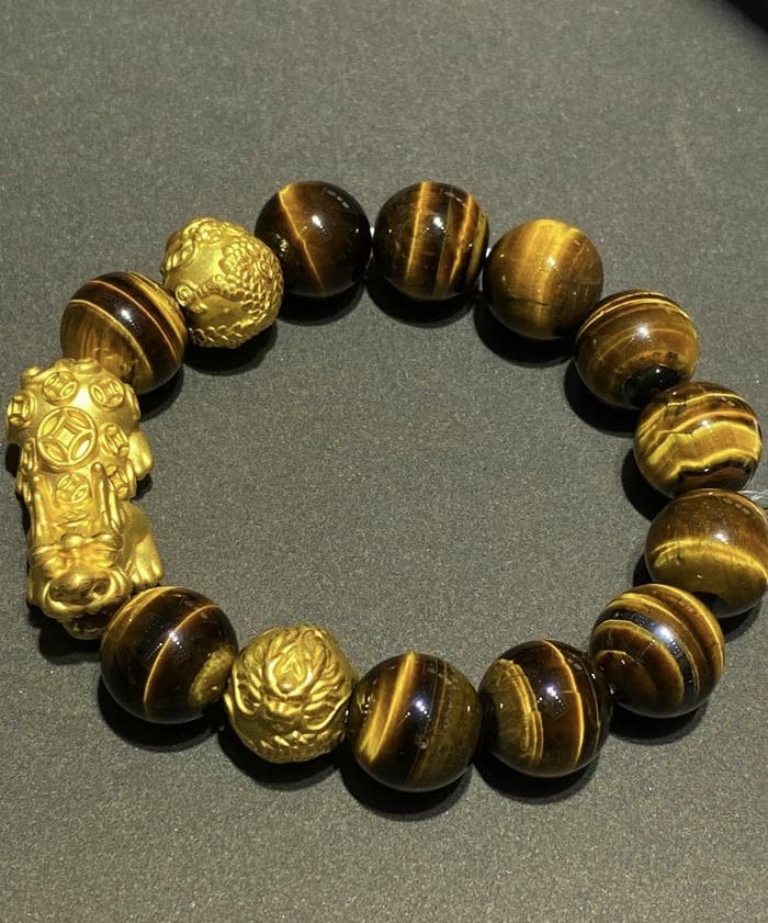 phong thuỷ đá mắt hổ sinh tài