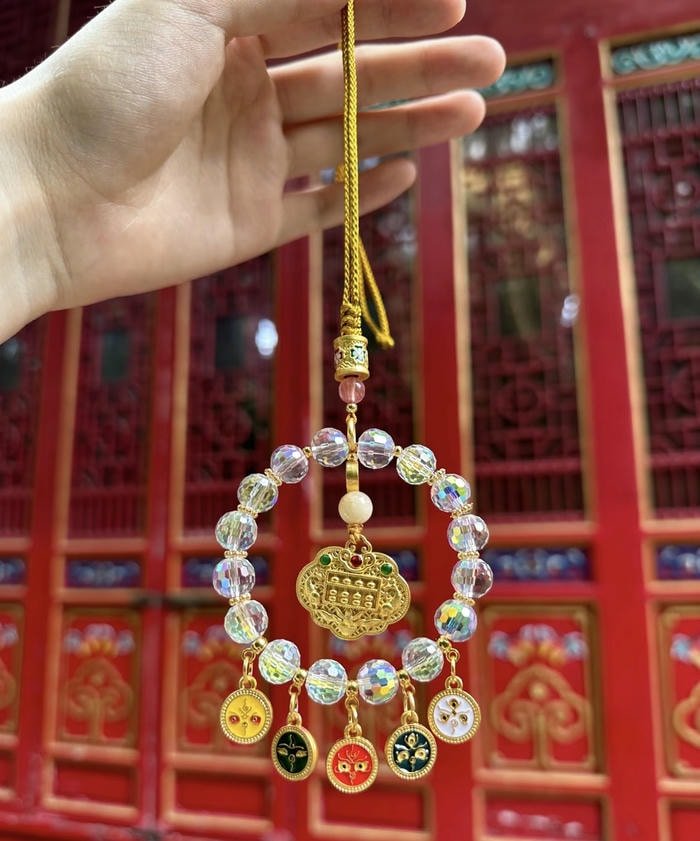 phong thuỷ dây treo may mắn cực đẹp