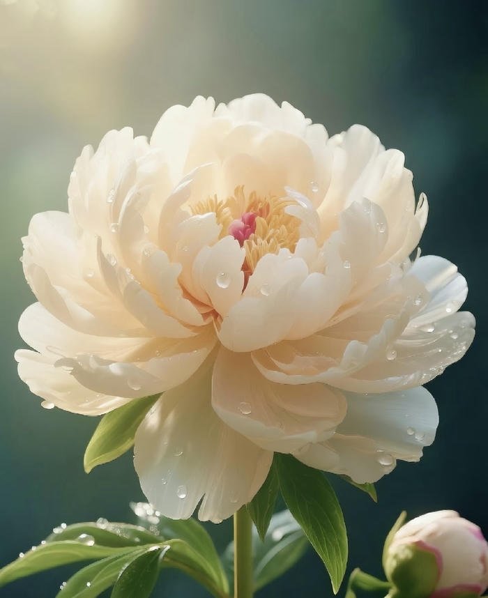 phong thuỷ hoa mẫu đơn thịnh quý