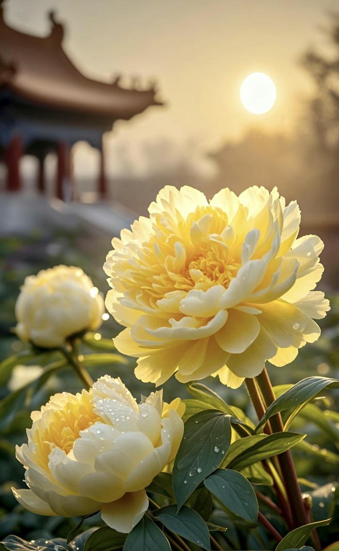 phong thuỷ mẫu đơn phú quý mạnh