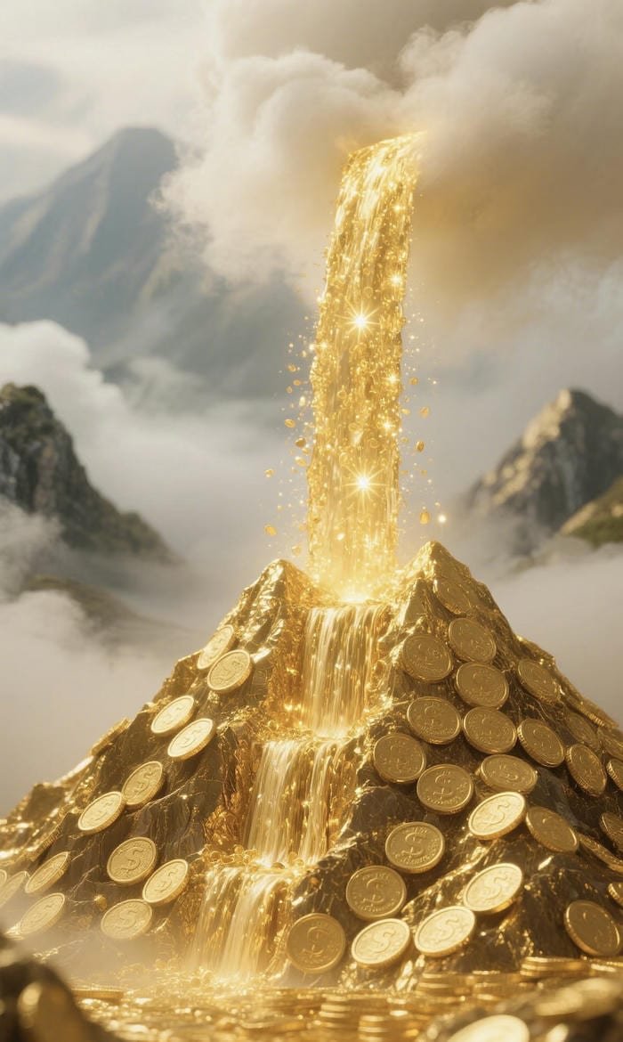 phong thuỷ nước chảy tài lộc cuốn hút