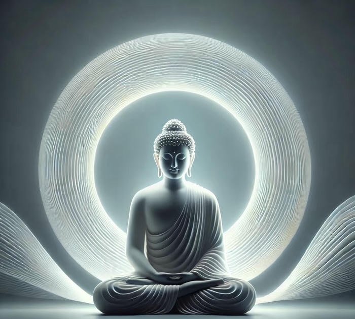 phong thủy phật thiền tăng an lạc