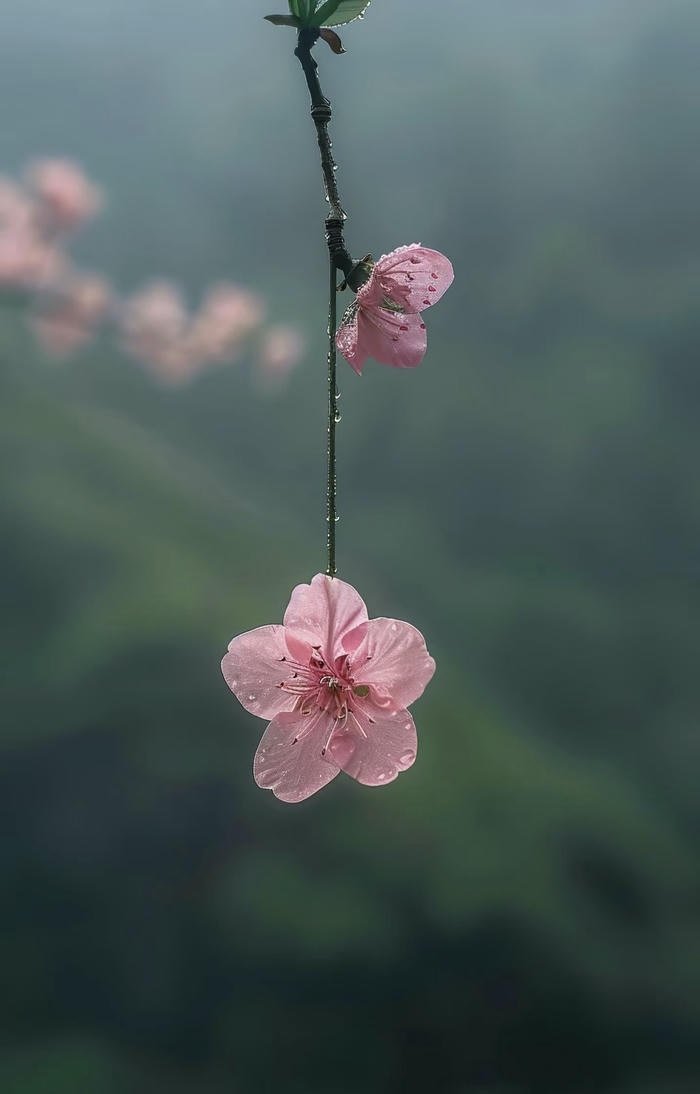 phong thủy sắc đào cuốn hút