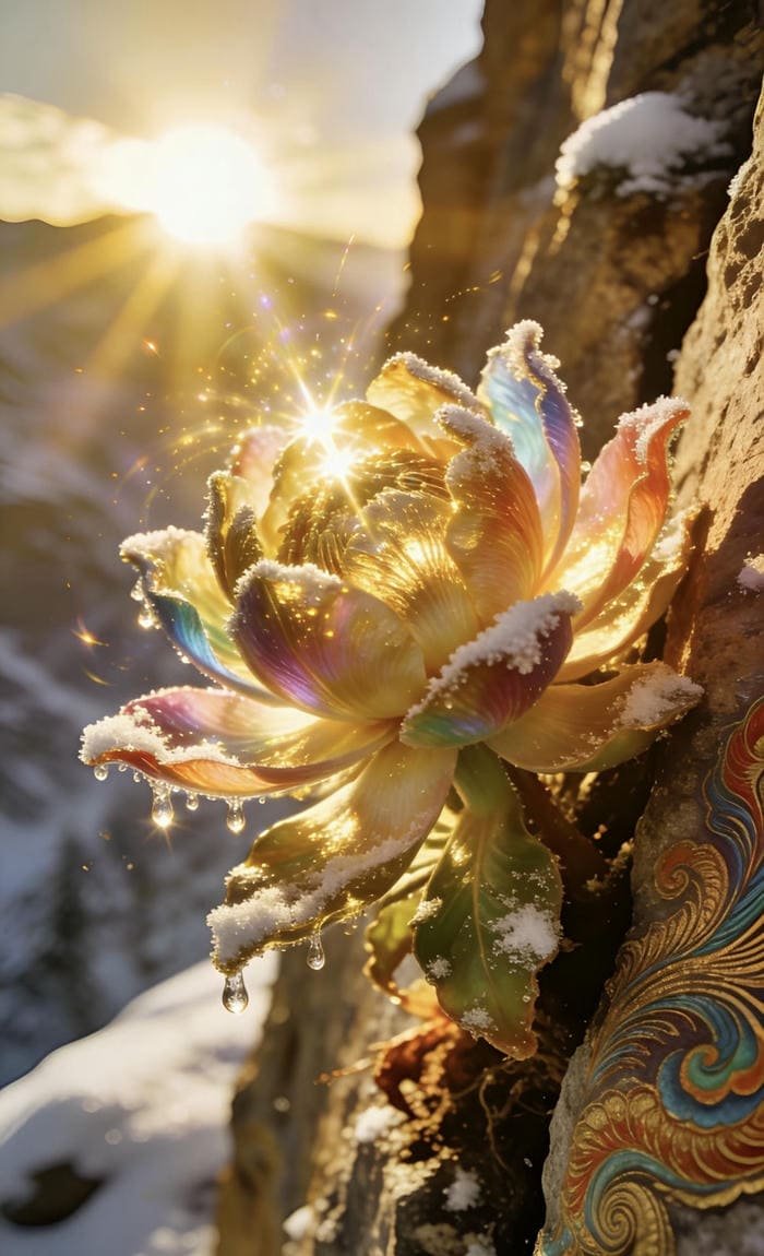 phong thuỷ sen nở an yên sang trọng