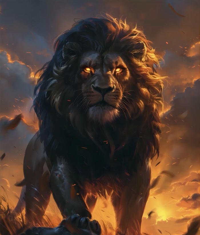 phong thuỷ sư tử đại hộ pháp đẹp nhất