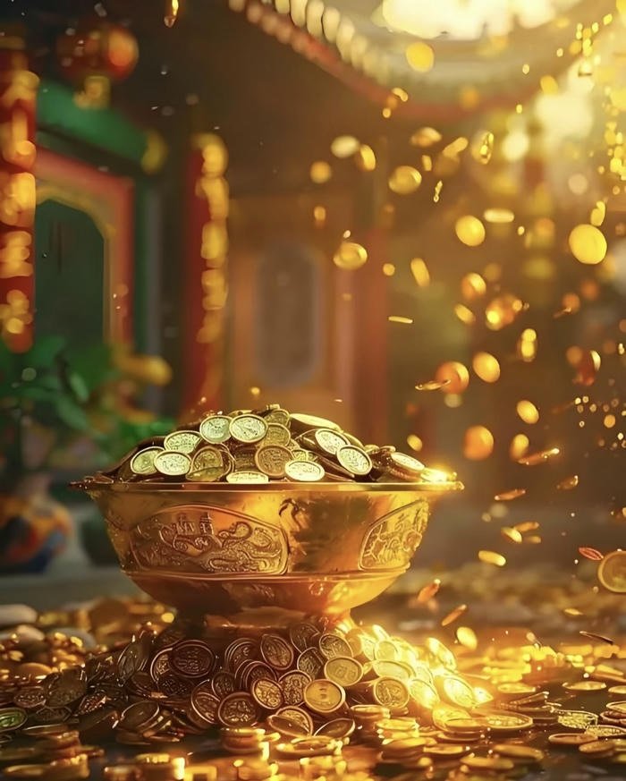 phong thủy thần tài chiêu tiền