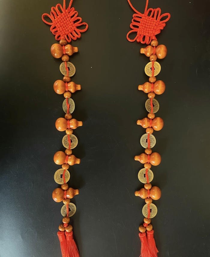 phong thuỷ tiền xu ngũ phúc cát tường