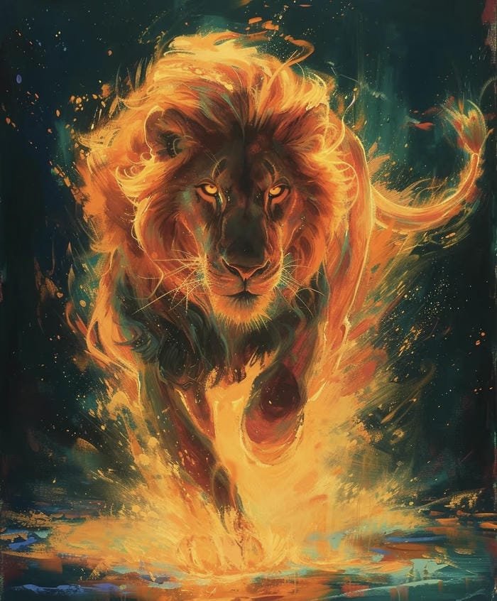 phong thuỷ vượng khí sư tử đại hộ pháp