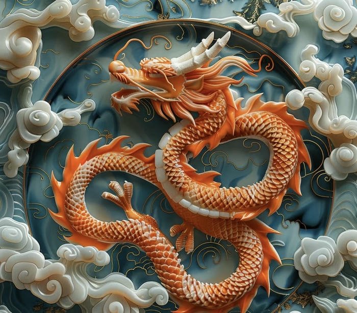 rồng phong thủy tượng trưng thịnh vượng