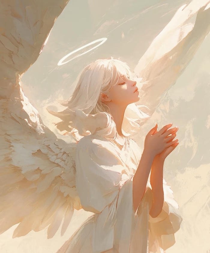 thiên thần ánh sáng cho avatar nữ