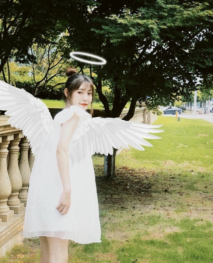 thiên thần ánh sáng mang năng lượng tốt