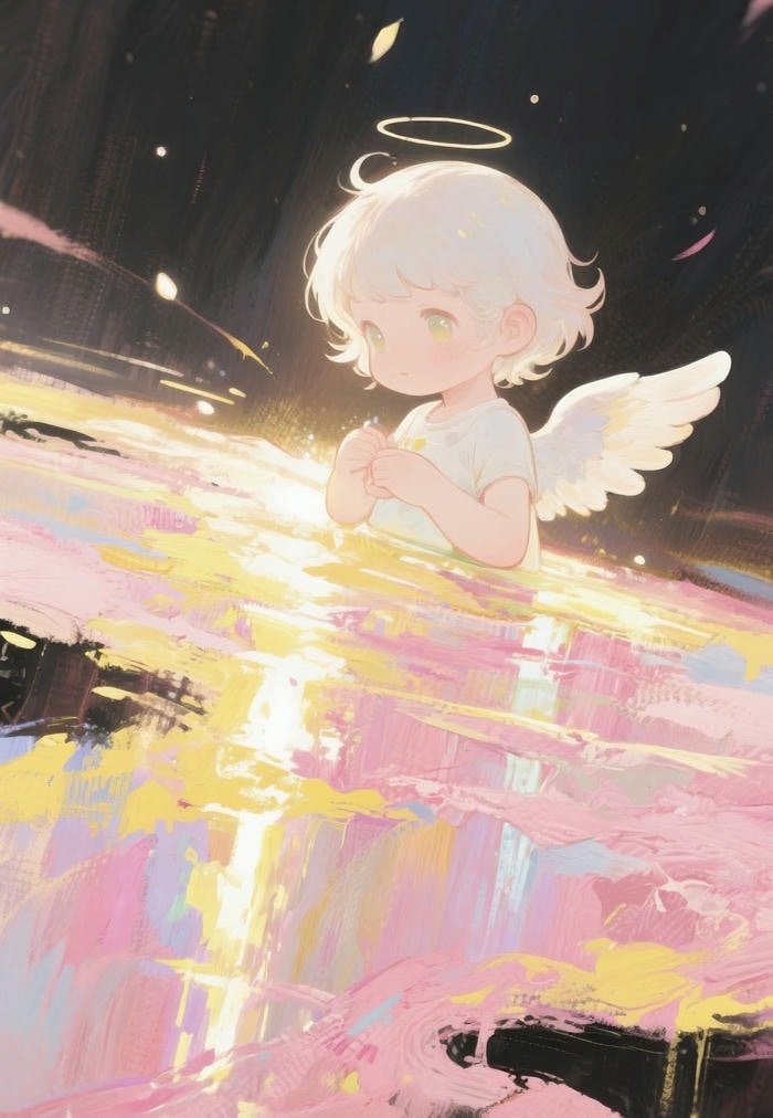 thiên thần nhỏ anime cực đẹp