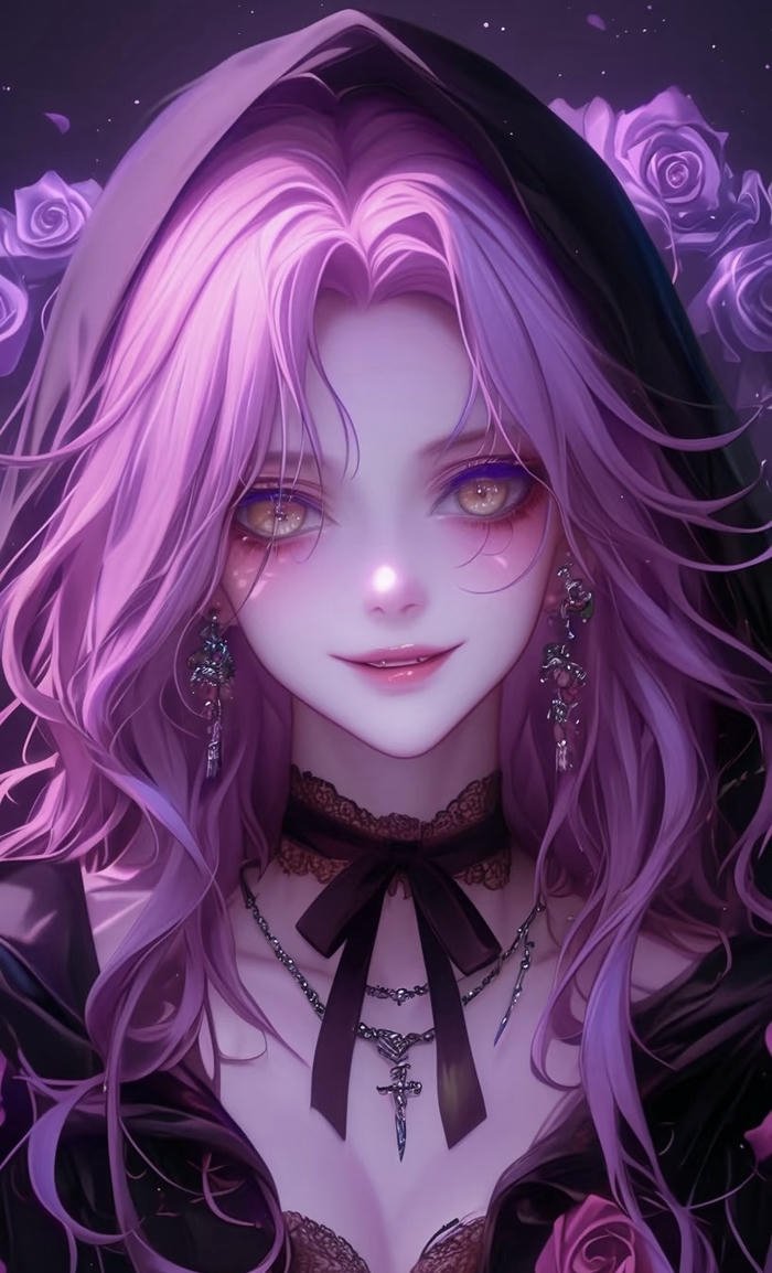 tông màu nhân vật u tối anime