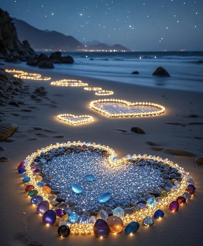 trang trí đá quý phong thủy may mắn