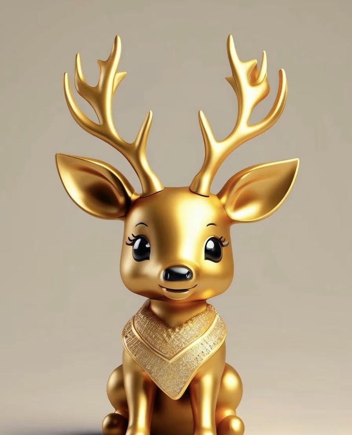 vàng linh vật mang điềm tốt