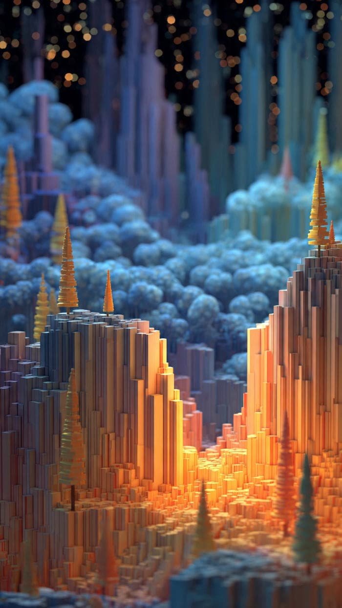 wallpaper 3D nổi bật