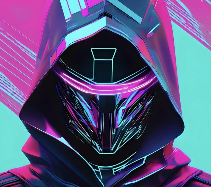 xử lý sáng tối mặt nạ hacker